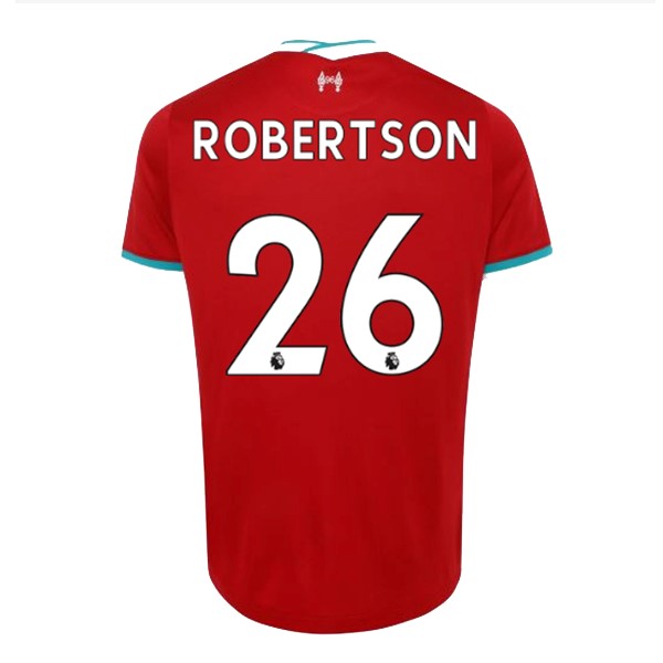 Camiseta Liverpool NO.26 Robertson 1ª 2020-2021 Rojo